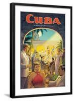 Cuba, Land of Romance-Kerne Erickson-Framed Art Print