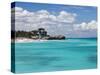 Cuba, Matanzas Province, Varadero, Varadero Beach by the Mansion Xanadu-Walter Bibikow-Stretched Canvas