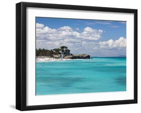 Cuba, Matanzas Province, Varadero, Varadero Beach by the Mansion Xanadu-Walter Bibikow-Framed Photographic Print