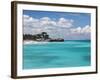 Cuba, Matanzas Province, Varadero, Varadero Beach by the Mansion Xanadu-Walter Bibikow-Framed Photographic Print