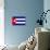 Cuba National Flag Poster Print-null-Poster displayed on a wall