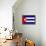 Cuba National Flag Poster Print-null-Framed Poster displayed on a wall