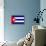 Cuba National Flag Poster Print-null-Mounted Poster displayed on a wall