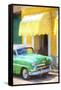 Cuba Painting - 50s Chevy-Philippe Hugonnard-Framed Stretched Canvas