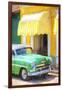 Cuba Painting - 50s Chevy-Philippe Hugonnard-Framed Art Print