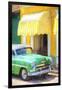 Cuba Painting - 50s Chevy-Philippe Hugonnard-Framed Art Print