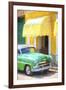 Cuba Painting - 50s Chevy-Philippe Hugonnard-Framed Art Print