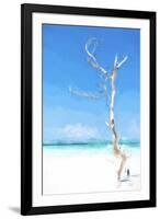 Cuba Painting - Alone in the World II-Philippe Hugonnard-Framed Art Print