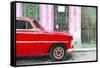 Cuba Painting - American Car-Philippe Hugonnard-Framed Stretched Canvas