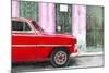 Cuba Painting - American Car-Philippe Hugonnard-Mounted Art Print