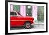 Cuba Painting - American Car-Philippe Hugonnard-Framed Art Print