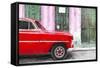 Cuba Painting - American Car-Philippe Hugonnard-Framed Stretched Canvas