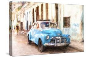 Cuba Painting - Another Time-Philippe Hugonnard-Stretched Canvas