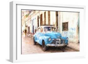 Cuba Painting - Another Time-Philippe Hugonnard-Framed Premium Giclee Print
