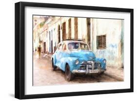 Cuba Painting - Another Time-Philippe Hugonnard-Framed Art Print