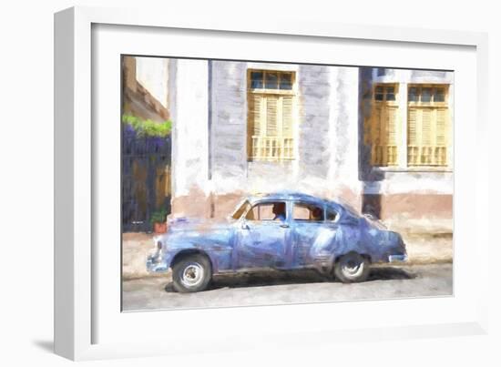Cuba Painting - Back from Work-Philippe Hugonnard-Framed Premium Giclee Print