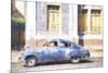 Cuba Painting - Back from Work-Philippe Hugonnard-Mounted Art Print