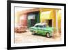 Cuba Painting - Back in Time-Philippe Hugonnard-Framed Art Print