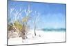 Cuba Painting - Beach Memories-Philippe Hugonnard-Mounted Art Print