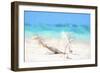 Cuba Painting - Beach Scum-Philippe Hugonnard-Framed Art Print