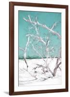 Cuba Painting - Beach Trees-Philippe Hugonnard-Framed Art Print