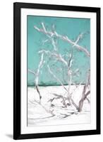 Cuba Painting - Beach Trees-Philippe Hugonnard-Framed Art Print