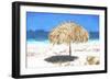 Cuba Painting - Beach Umbrella-Philippe Hugonnard-Framed Premium Giclee Print