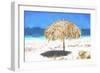 Cuba Painting - Beach Umbrella-Philippe Hugonnard-Framed Premium Giclee Print