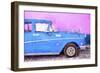 Cuba Painting - Blue Sensation-Philippe Hugonnard-Framed Art Print