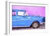 Cuba Painting - Blue Sensation-Philippe Hugonnard-Framed Premium Giclee Print