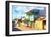 Cuba Painting - Bright Colors-Philippe Hugonnard-Framed Art Print