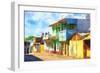 Cuba Painting - Bright Colors-Philippe Hugonnard-Framed Art Print
