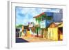 Cuba Painting - Bright Colors-Philippe Hugonnard-Framed Art Print