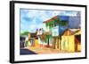 Cuba Painting - Bright Colors-Philippe Hugonnard-Framed Art Print