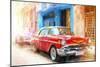 Cuba Painting - Chevys Style-Philippe Hugonnard-Mounted Art Print