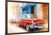 Cuba Painting - Chevys Style-Philippe Hugonnard-Framed Art Print