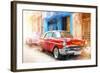 Cuba Painting - Chevys Style-Philippe Hugonnard-Framed Art Print