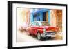 Cuba Painting - Chevys Style-Philippe Hugonnard-Framed Premium Giclee Print