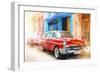 Cuba Painting - Chevys Style-Philippe Hugonnard-Framed Premium Giclee Print