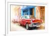 Cuba Painting - Chevys Style-Philippe Hugonnard-Framed Art Print