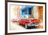 Cuba Painting - Chevys Style-Philippe Hugonnard-Framed Art Print