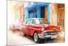 Cuba Painting - Chevys Style-Philippe Hugonnard-Mounted Art Print