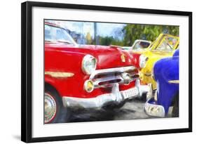 Cuba Painting - Choice of Color-Philippe Hugonnard-Framed Art Print