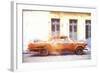 Cuba Painting - Classic American Car-Philippe Hugonnard-Framed Art Print