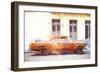 Cuba Painting - Classic American Car-Philippe Hugonnard-Framed Art Print