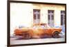 Cuba Painting - Classic American Car-Philippe Hugonnard-Framed Art Print