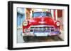Cuba Painting - Classic Car-Philippe Hugonnard-Framed Premium Giclee Print