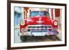 Cuba Painting - Classic Car-Philippe Hugonnard-Framed Art Print