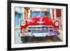 Cuba Painting - Classic Car-Philippe Hugonnard-Framed Art Print