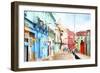 Cuba Painting - Colorful Havana-Philippe Hugonnard-Framed Art Print